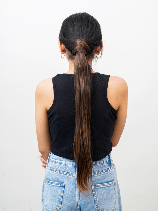 IT Girl Straight Pony| Dual Tone