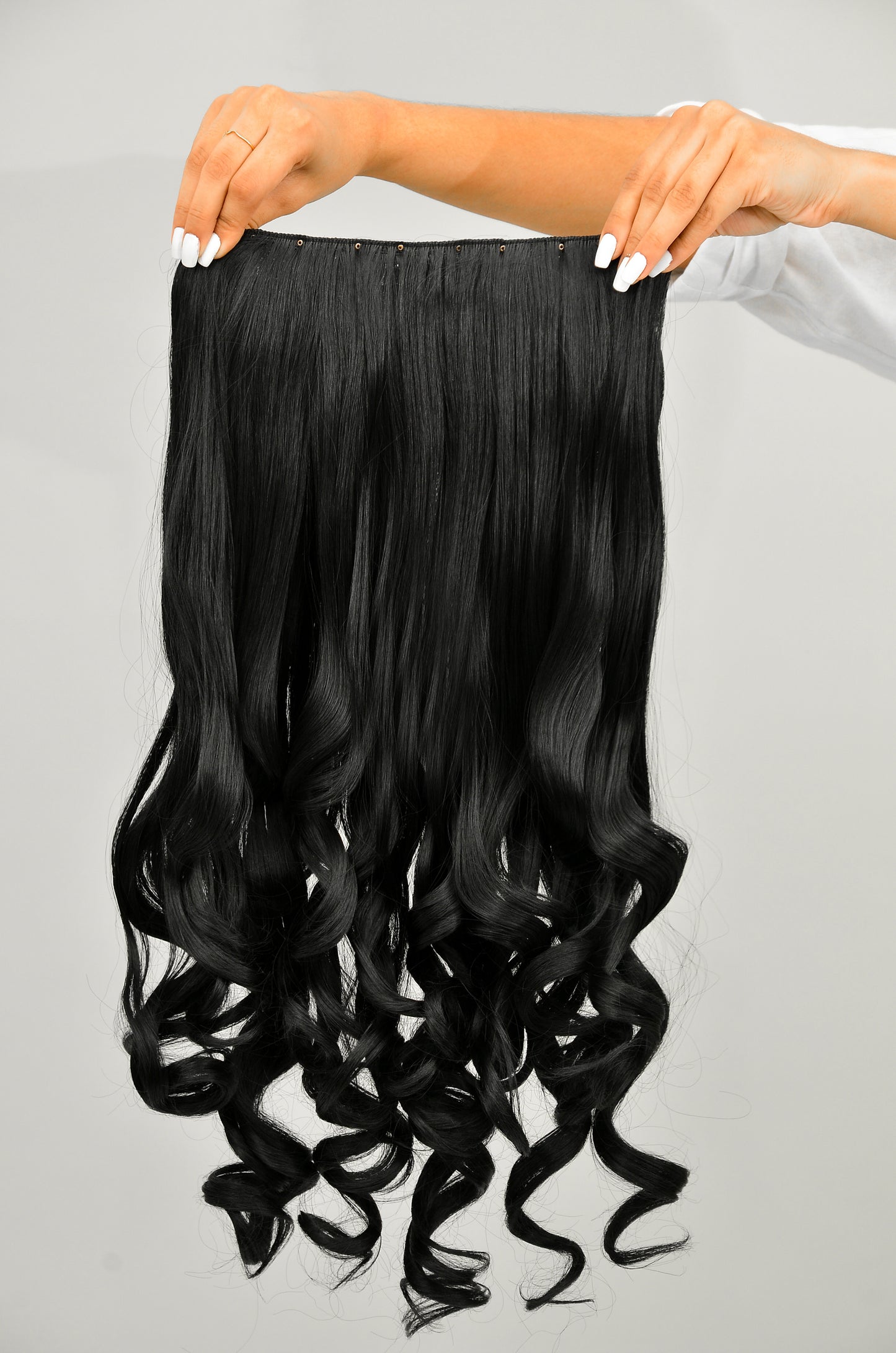5 Clip Classic Curl Natural Colour Hair Extension