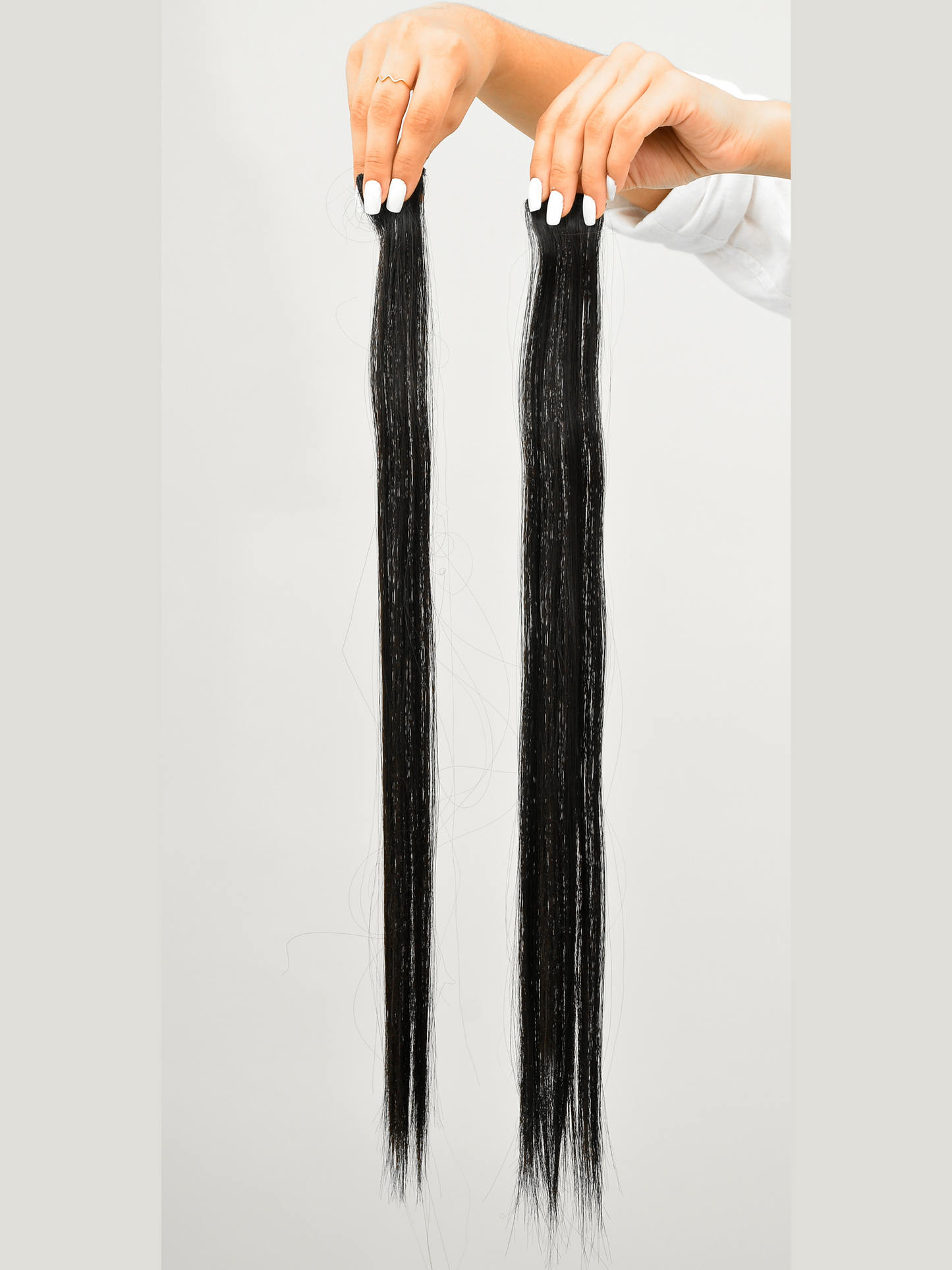 1 clip Natural colour extension (set of 2)