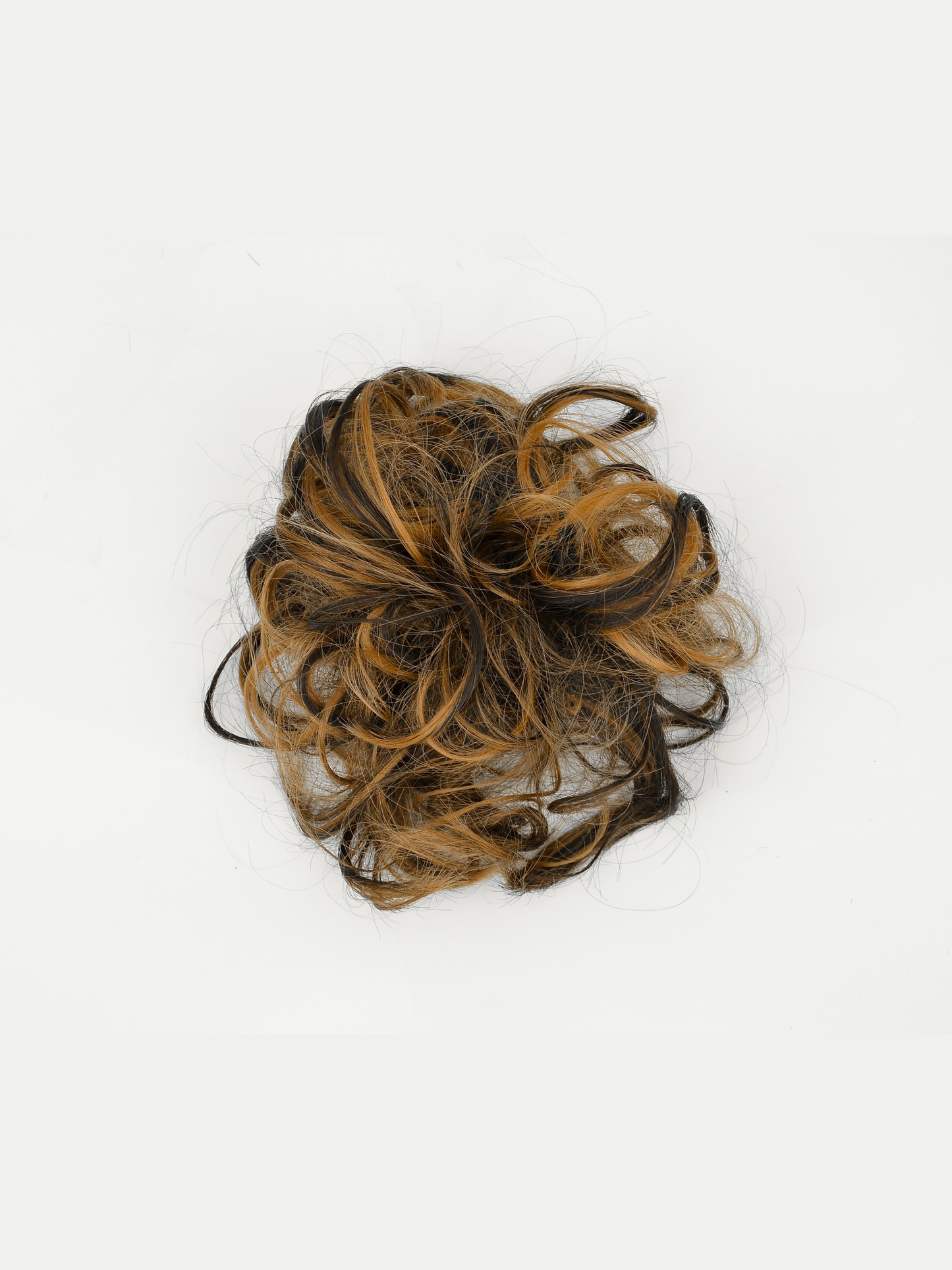 Messy Hair Scrunchie| Golden Highlight