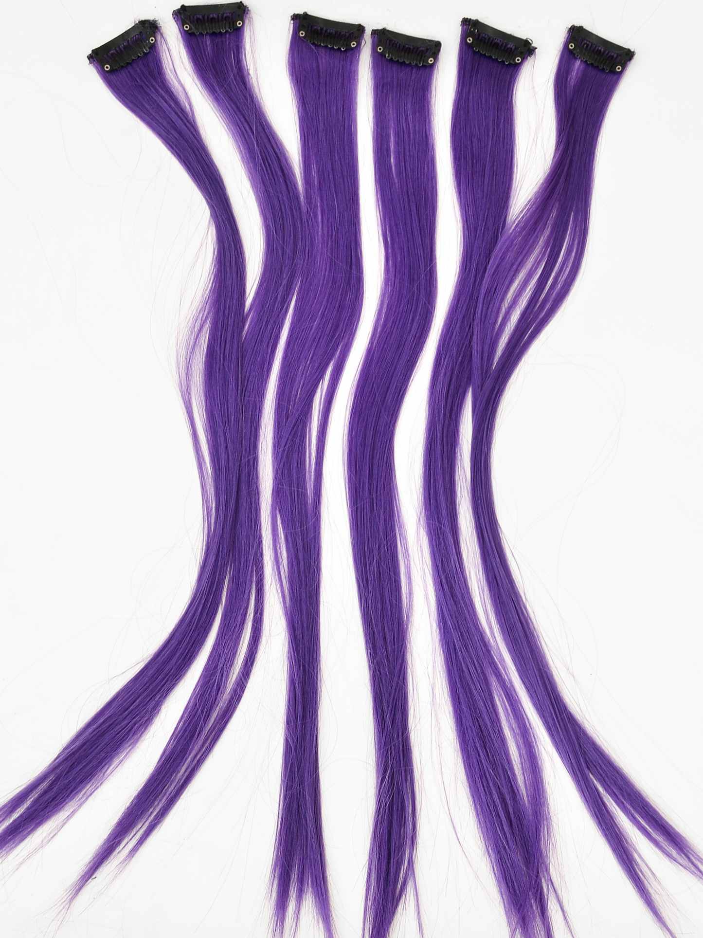 Purple Colour Pop Hair Streak| Set of 6