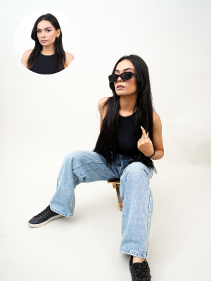 6 piece Natural Colour Straight Extension Set