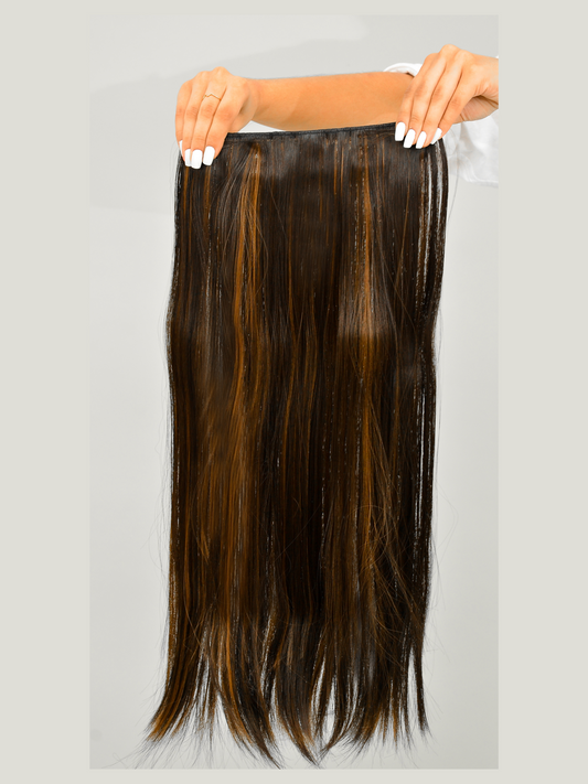 5 Clip Highlight Straight Hair Extension
